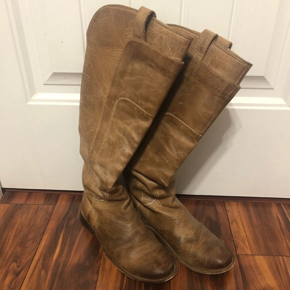 Frye Paige Light cognac Tall boot - Picture 1 of 8